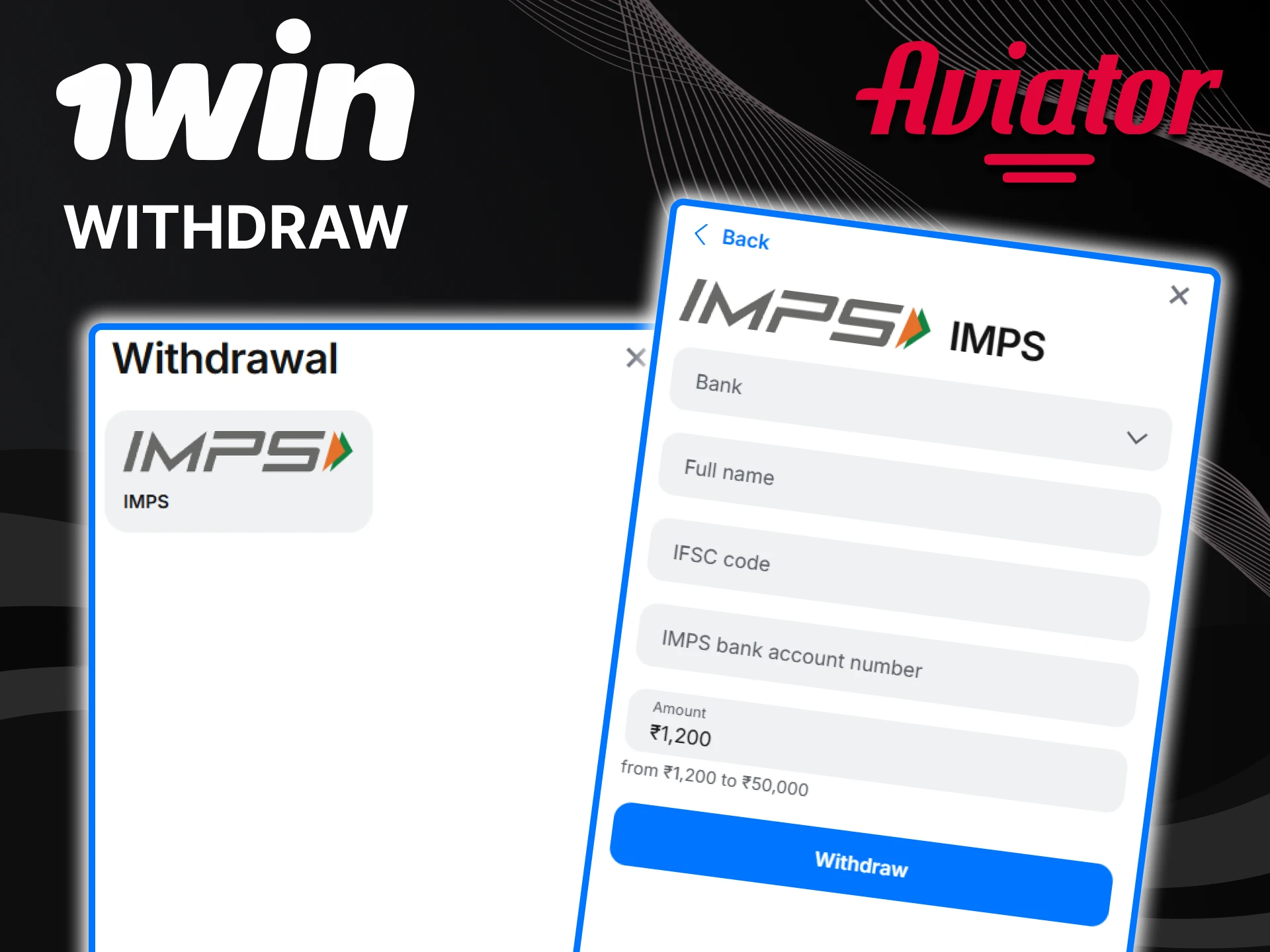 After winning the Aviator game, you can withdraw funds from 1win.