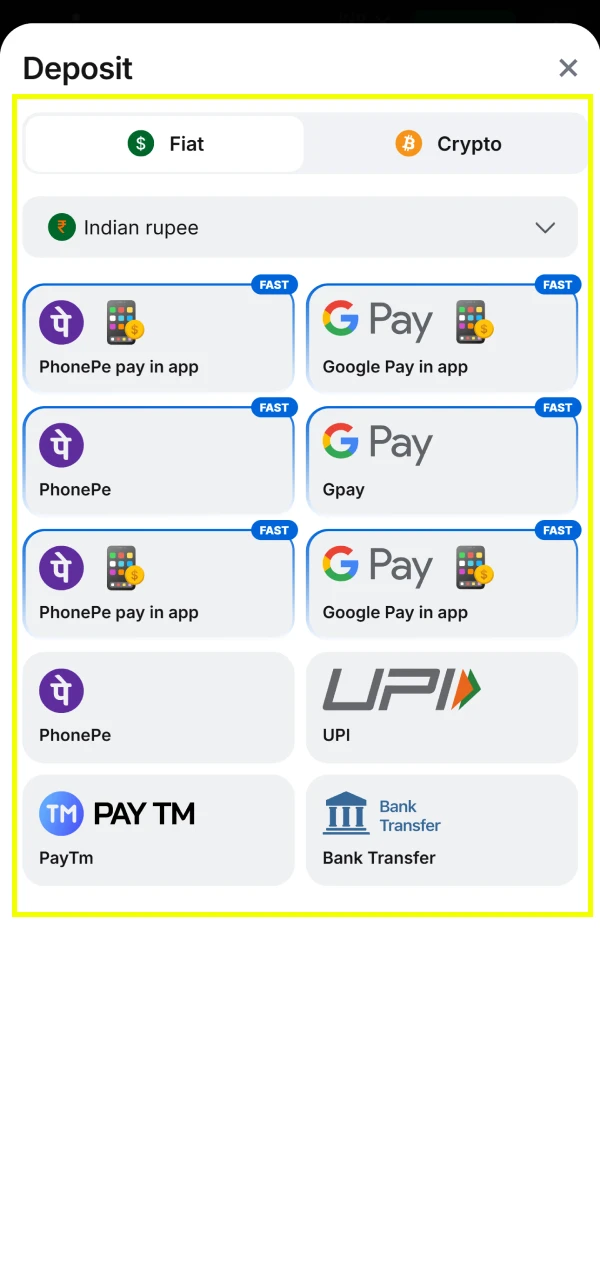 Top up your deposit for cricket bets from 1win.